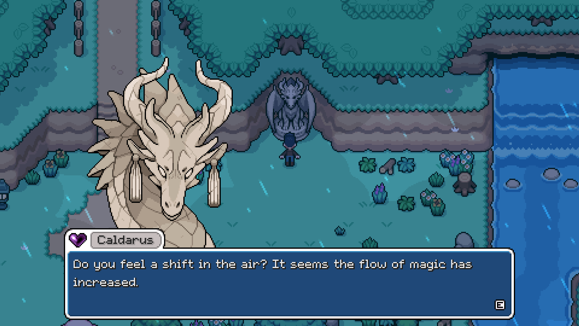 A magical ruin in Fields of Mistria